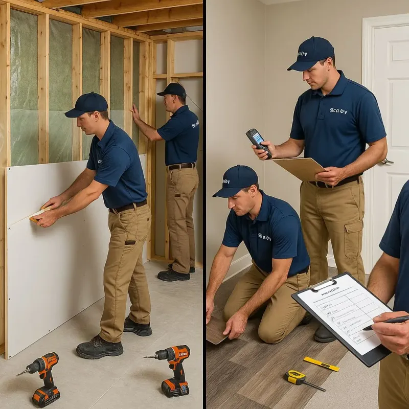 Repairs and Reconstruction process in Waterville, WA